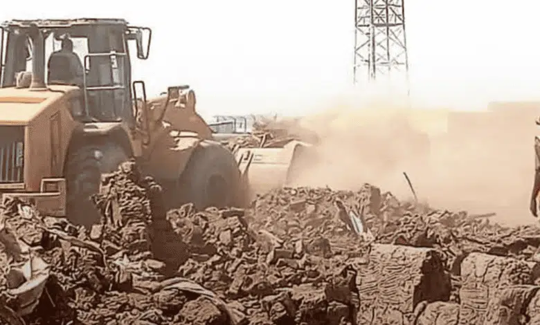 إزالة العشوائي بجمع الأمراء بمحلية أم بدة