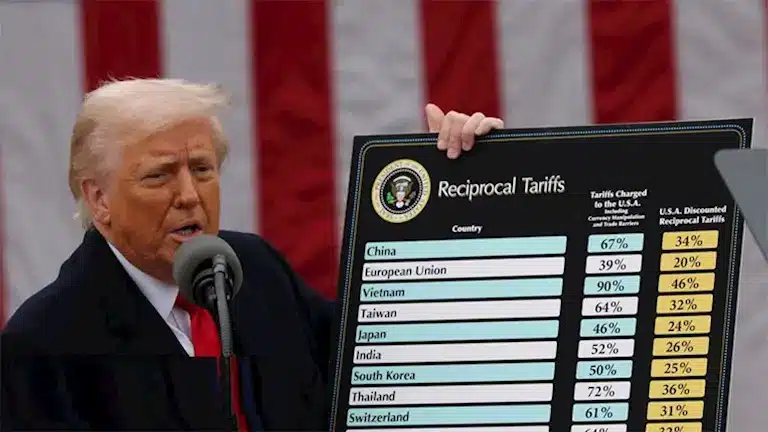 زلزال قضائي في واشنطن يعيد تشكيل خارطة الأسواق: الذهب يحلق فوق 5000 دولار إثر إسقاط رسوم ترمب الجمركية 1 دونالد ترامب