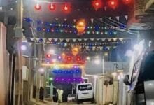 سودانيون يزينون الشوارع بزينة رمضان المصرية 2026