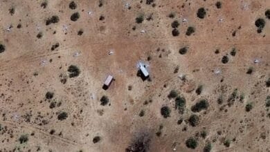 صور اقمار صناعية لأمدادات الدعم السريع