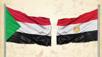 علم مصر والسودان