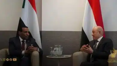 كامل إدريس و الرئيس اليمني