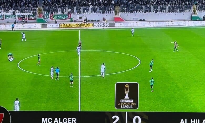 مبارة الهلال الجزائر