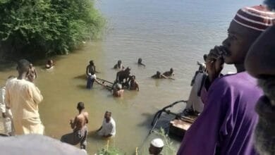 نهر النيل منطقة طيبة الخواض