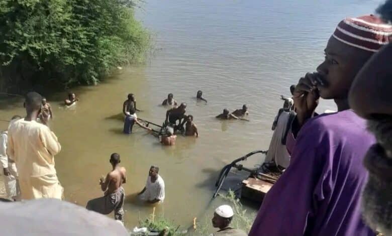 نهر النيل منطقة طيبة الخواض