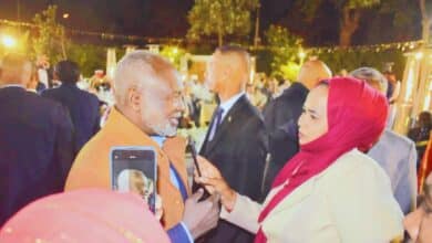 استاذة آفاق عبدالله ود.جبريل ابراهيم