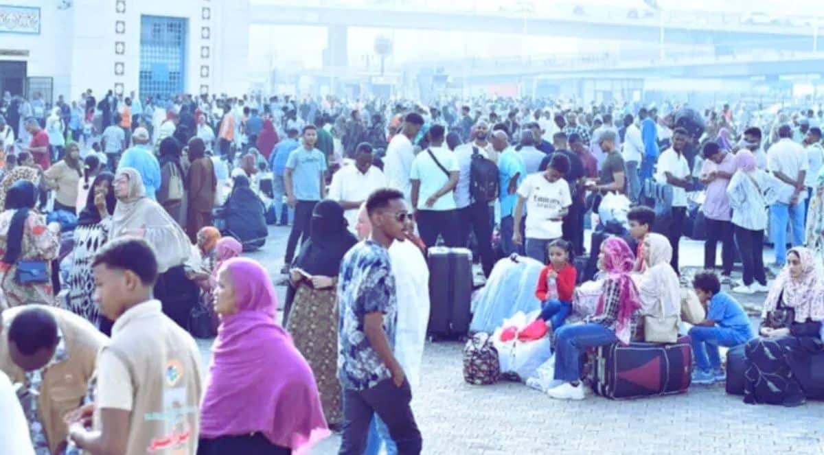 السودانيين العائديين