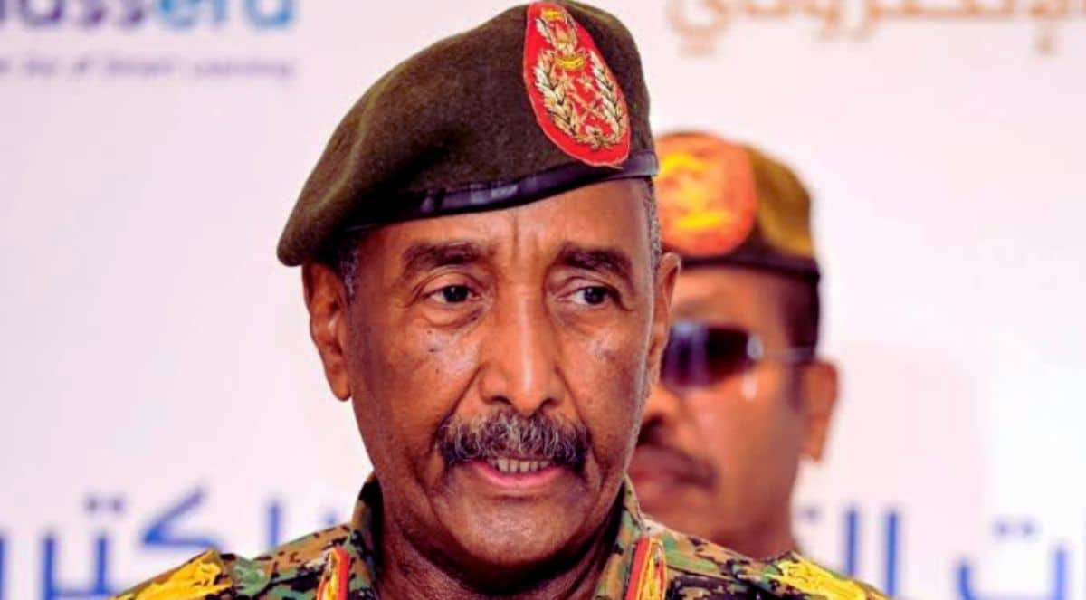 صورة_إرشيفية_لـ_رئيس مجلس السيادة الانتقالي والقائد العام للقوات المسلحة، عبد الفتاح البرهان