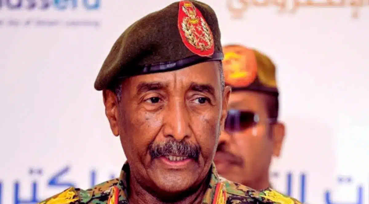 صورة_إرشيفية_لـ_رئيس مجلس السيادة الانتقالي والقائد العام للقوات المسلحة، عبد الفتاح البرهان
