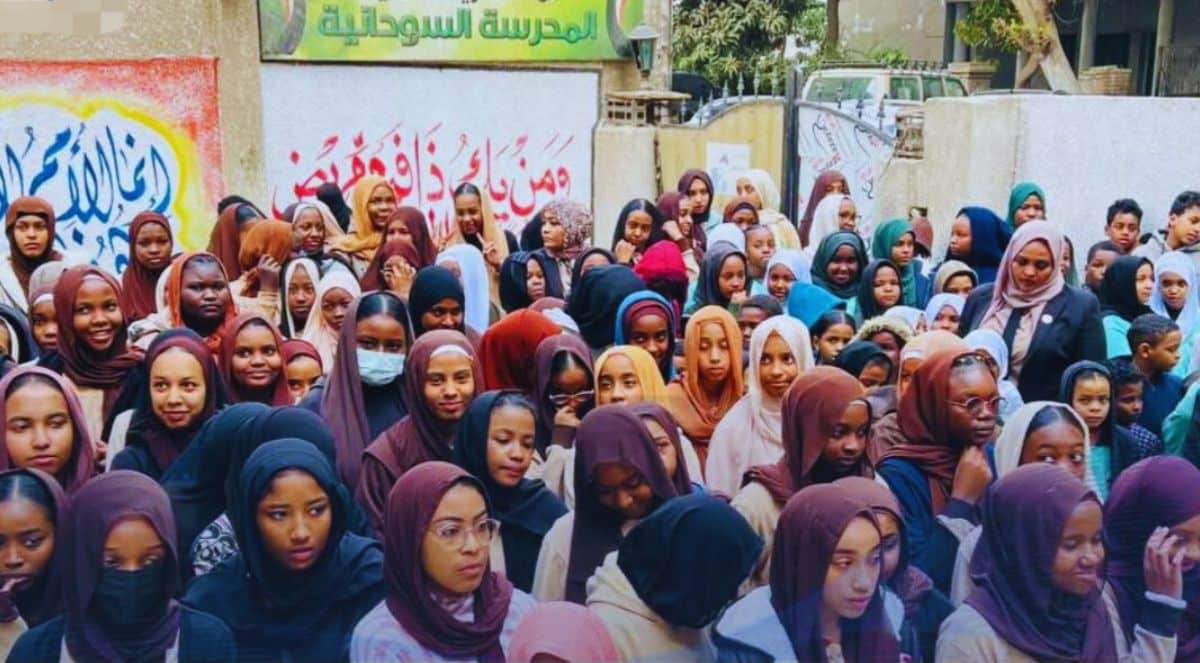 الطلاب السودانيين بالقاهرة