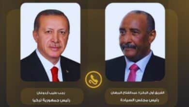 الرئيس رجب طيب أردوغان أجرى مساء أمس اتصالًا هاتفيًا مع رئيس مجلس السيادة السوداني عبد الفتاح البرهان
