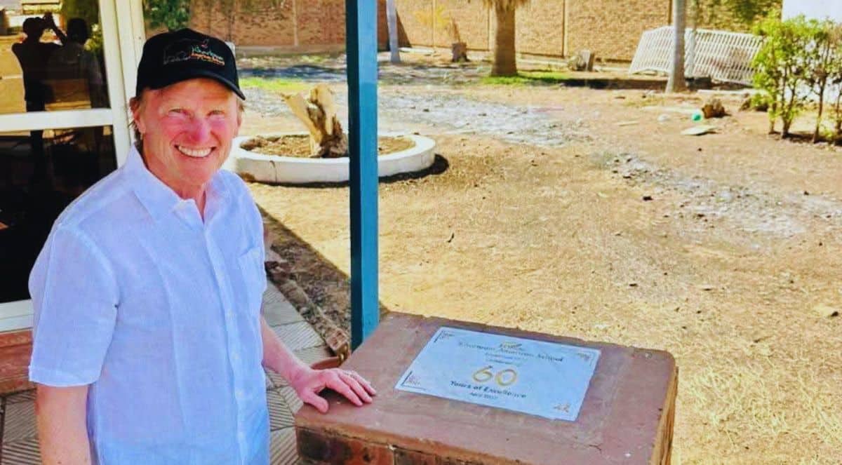 مدير المدرسة الأمريكية بالخرطوم كيري جاكوبسون