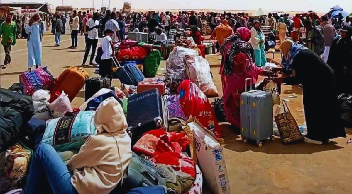 معبر أرقين _ العائدين من مصر