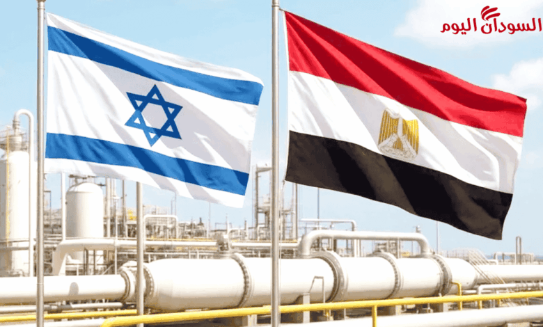 خطوط الغاز اسرائيل و مصر