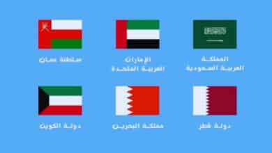 صوره تعبيرية لدول الخليج