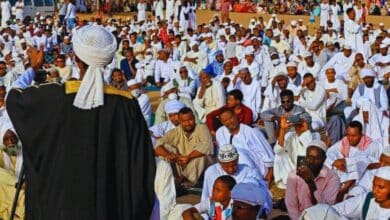 صورة_إرشيفية_توضح_خطبة_صلاة_العيد_في_السودان