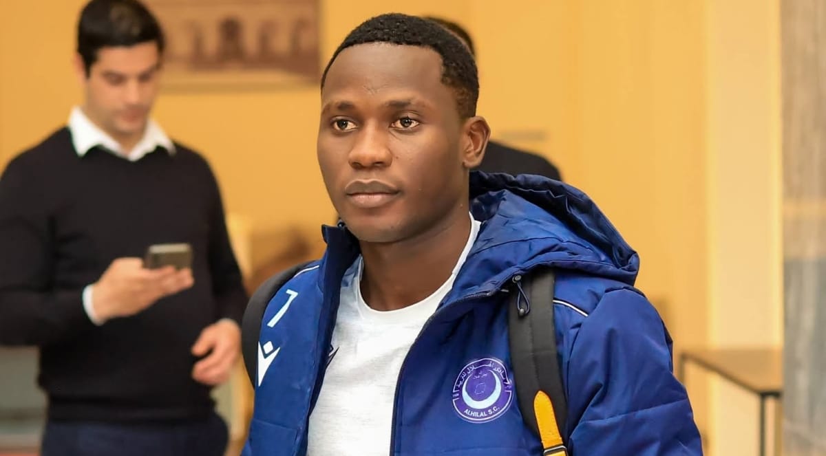 لاعب نادي الهلال السوداني جان كلود