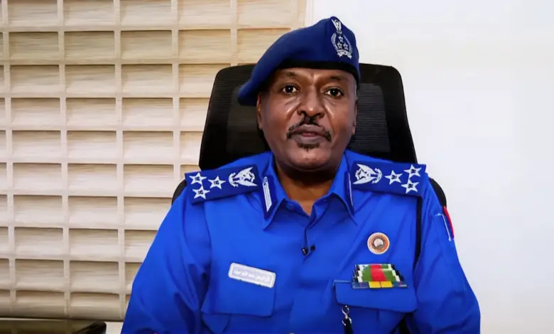 المتحدث الرسمي باسم قوات الشرطة السودانية، العميد فتح الرحمن محمد توم 780x470 1
